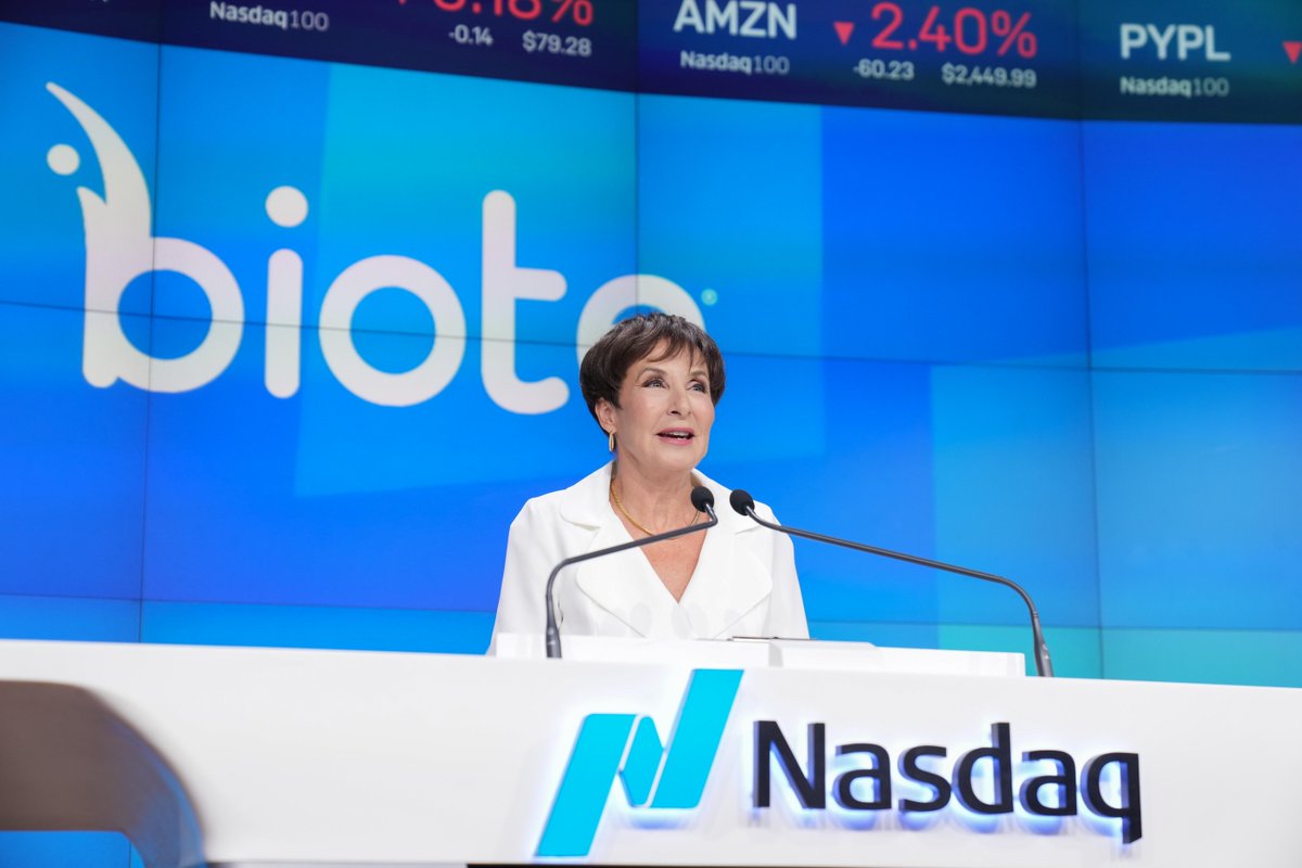 NasdaqExchange's tweet image. Biote is on a mission to change healthcare for the better. 🧬

$BTMD is a hormone optimization company that has translated over 80 years of scientific insight into clinically-validated medical approaches that identify and treat imbalances in hormone production.