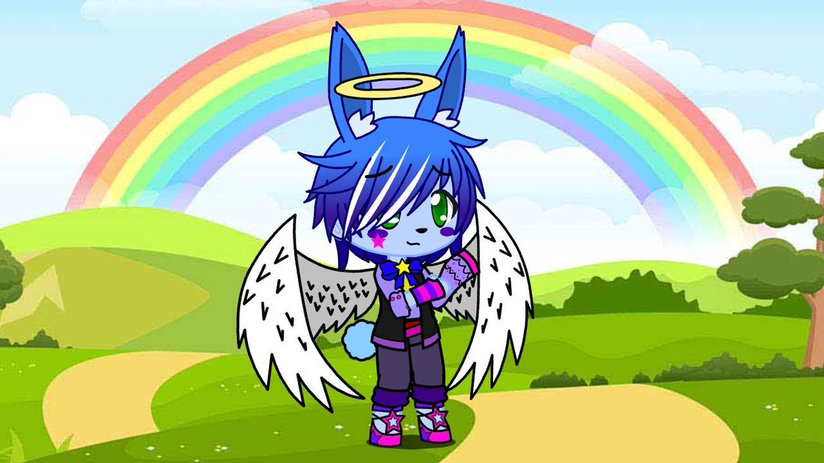 RickyMax's tweet image. This is me as gacha life
