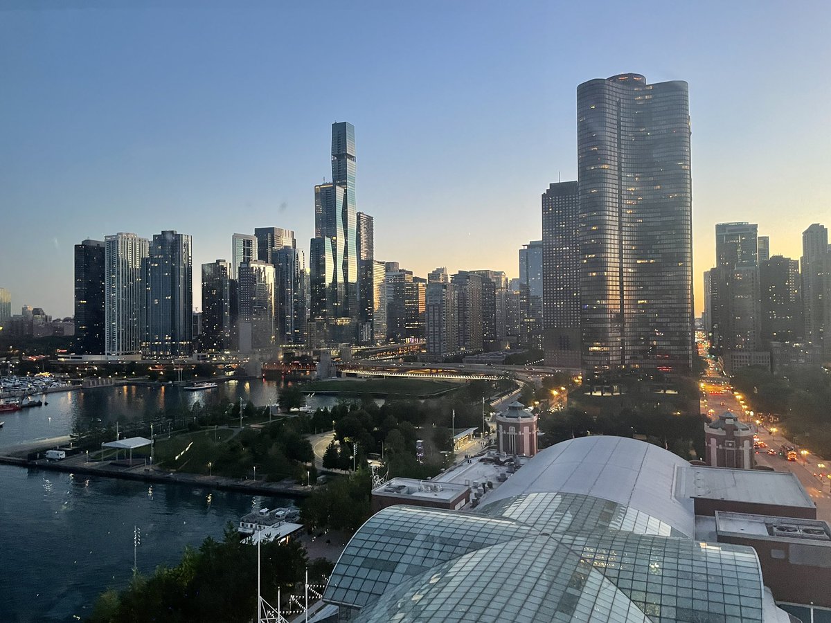 rpmlive's tweet photo. A gorgeous evening with a gorgeous lady. It’s a great place and very relaxing. One problem….no mini donut stand!! Hopefully, I can find a City Councilor in the big city to share how they can take this great attraction to the next level. #Refresh22 https://t.co/ySN5qpEBBL