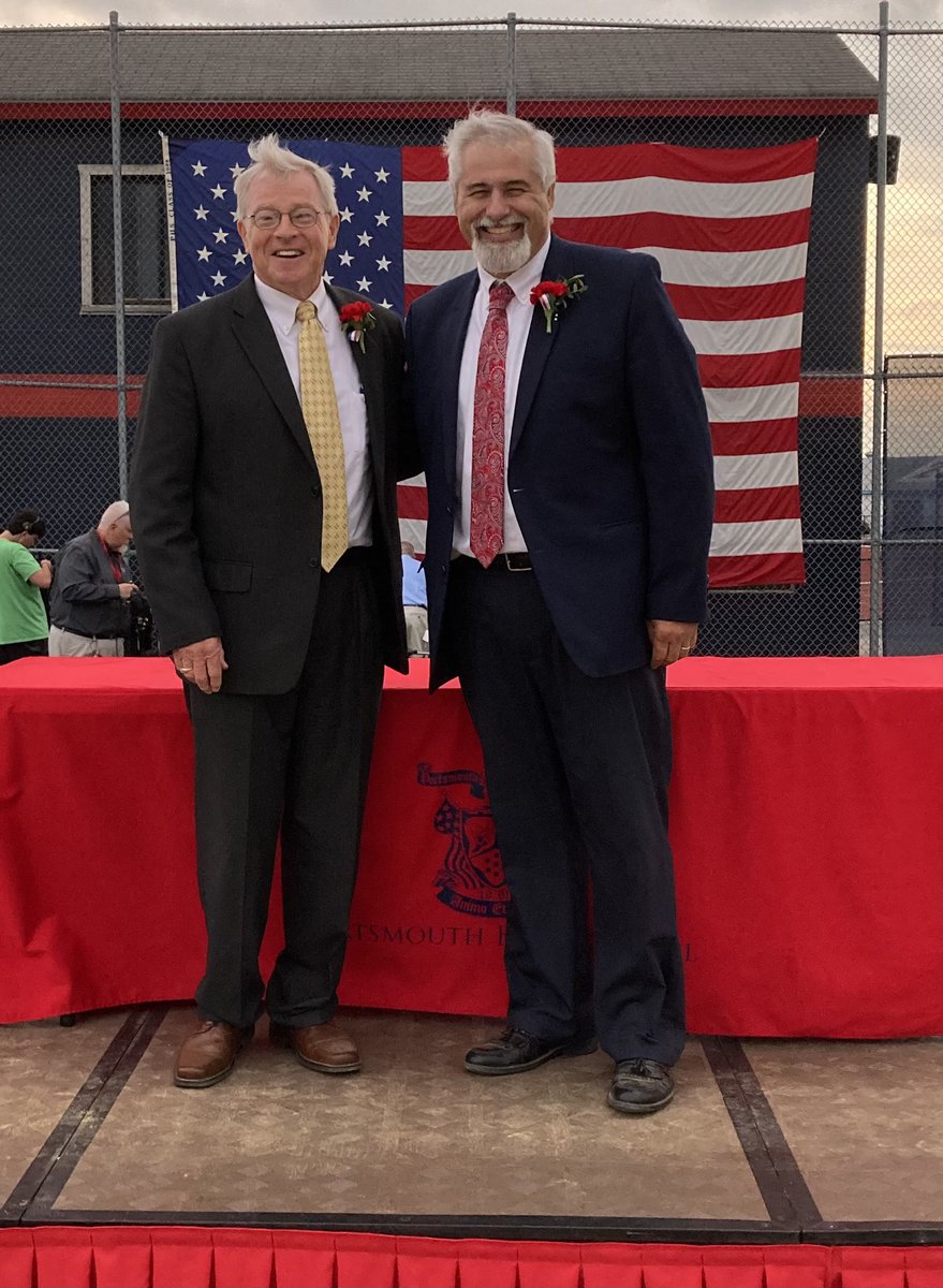 What an honor it was to address the Portsmouth High class of 2022 as Principal Emeritus. Thanks to my friend Principal Joe Amaral.