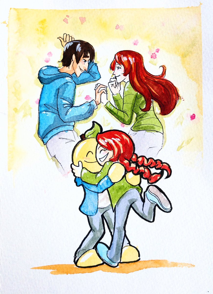 Drew this for my fiance for Valentine's day.