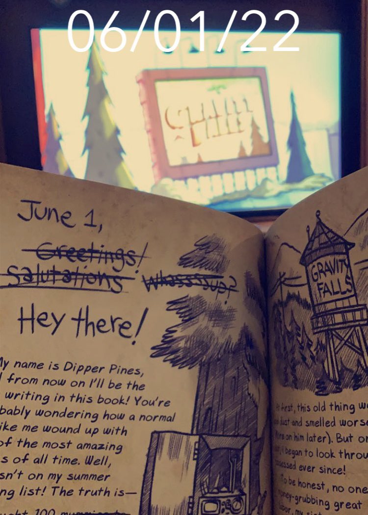 NewsGF's tweet photo. Episode 1 ✔️ #10YearsOfGravityFalls https://t.co/faBH18p2aP