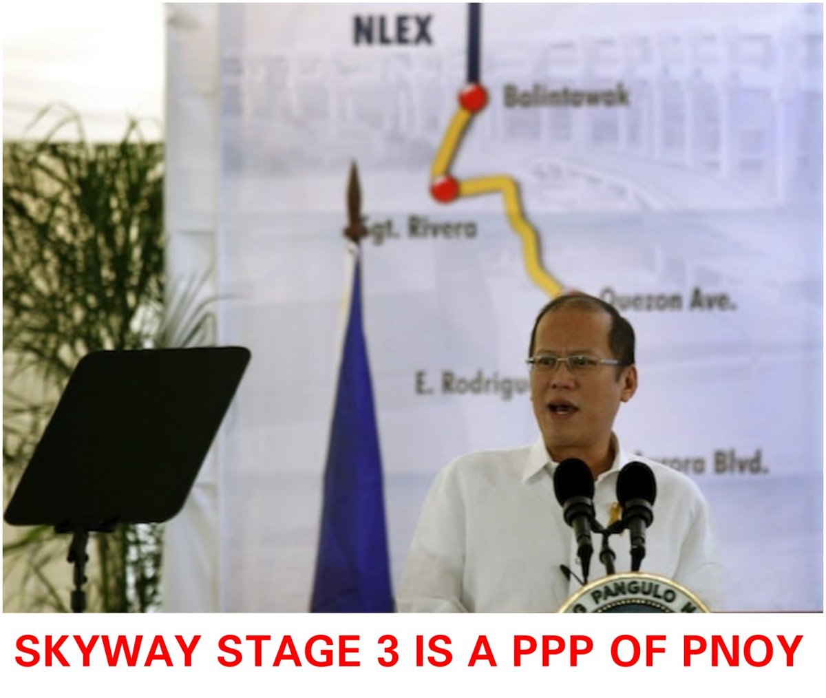 Did You Know?
The Skyway Stage 3 that connects NLEX to SLEX &amp; eased traffic in MetroManila is a PPP project of PNoy. It is part of the Skyway masterplan under Ramos (not Marcos) &amp; approved by PNoy in 2013 &amp; launched 2014. It was inaugurated in 2021 w/ Du30 claiming as part of BBB