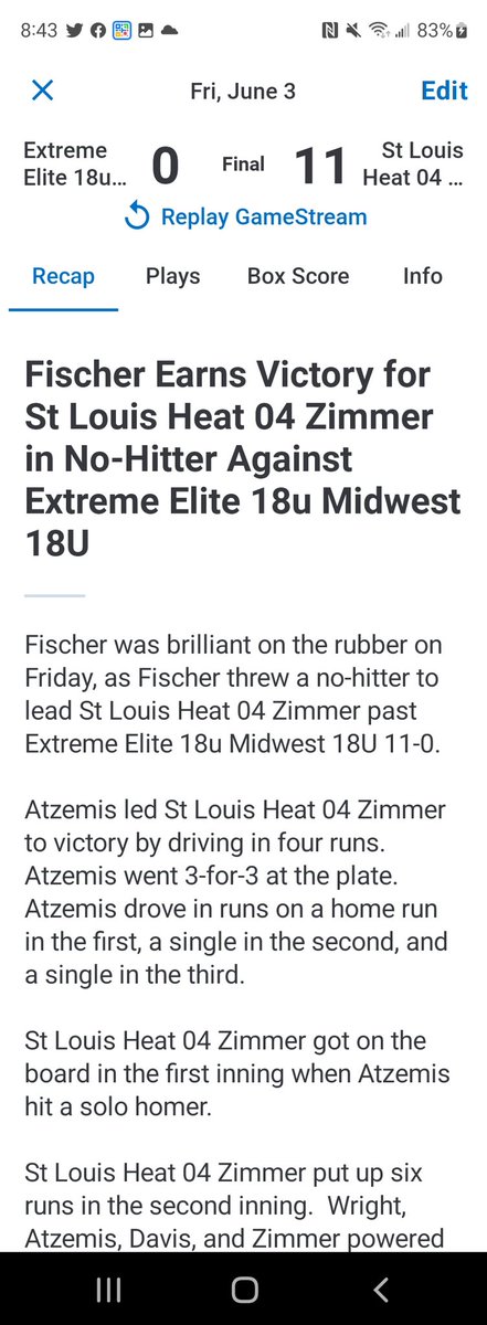 stlheatzimmer's tweet photo. Game 2 Recap https://t.co/CazDFxkT6L