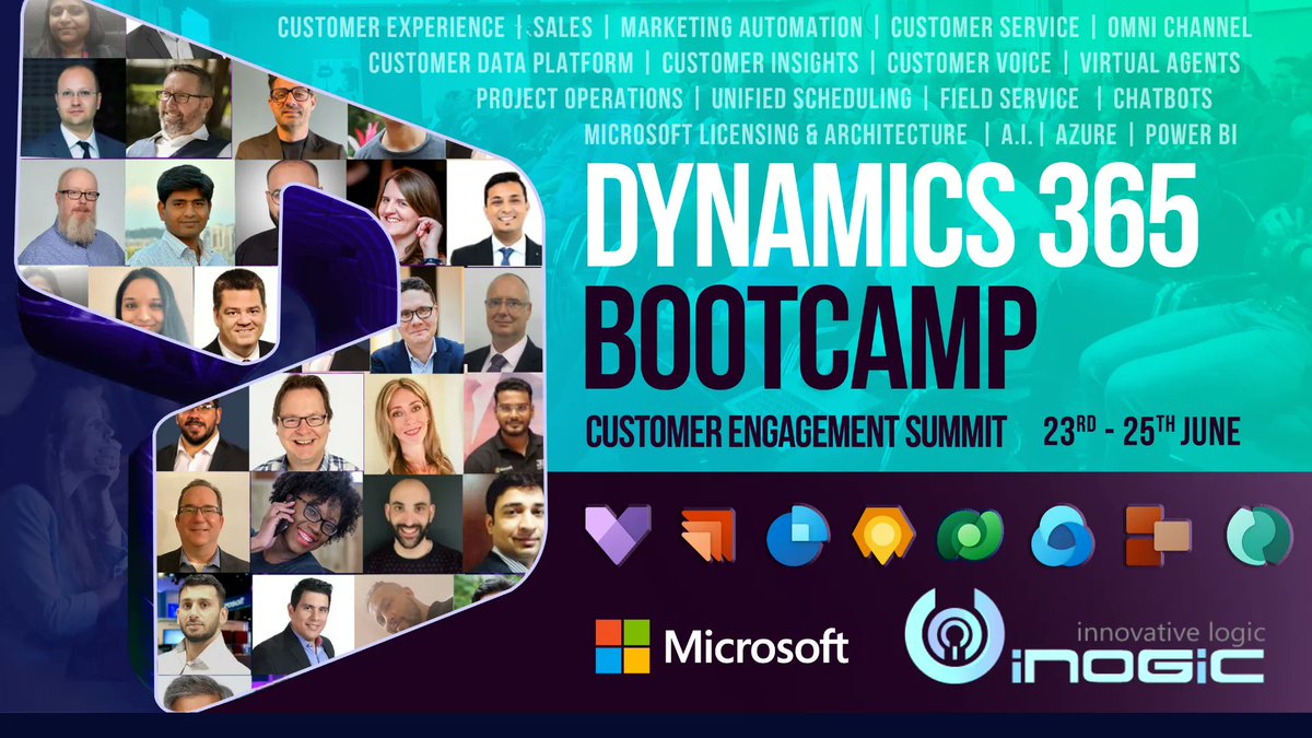 inogic's tweet image. Real-Time Location Tracking, Auto Scheduling, Territory Management, #OptimizedRouting, and more within Dynamics 365 @Powerthon
bit.ly/3akfHzN
#session #event #Bootcamp #Dynamics365 #CRM #realtime #locationtracking #LocationalIntelligence