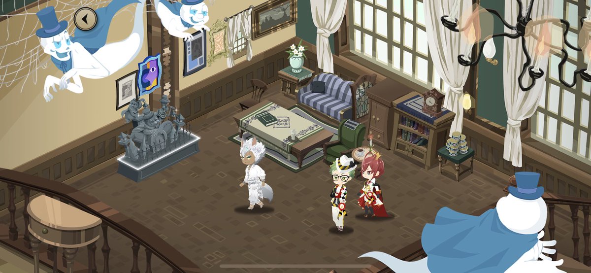 オンボロ寮のゲストルームっぽくなってきた(=^x^=)一通りオンボロ寮の