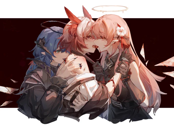 小菲是拉特兰最美味的小鸟
#アークナイツ #Arknights #明日方舟 