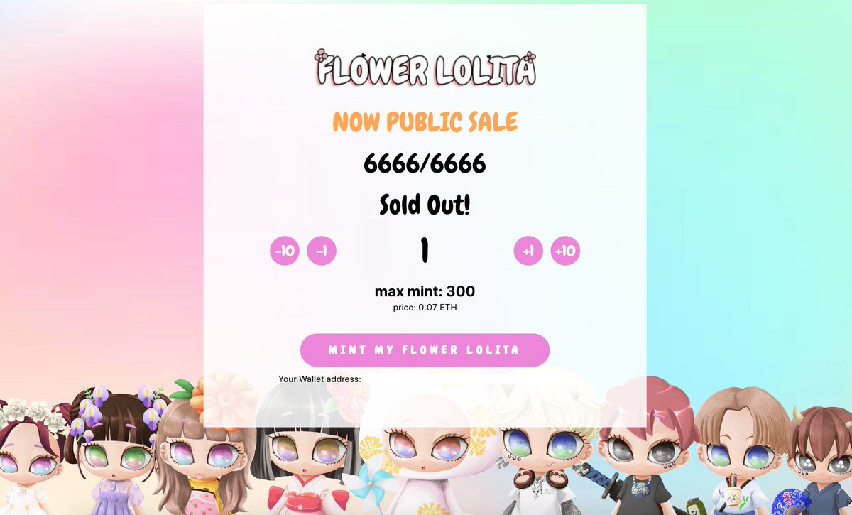 flowerlolitanft's tweet photo. 🌸 WELCOME TO THE LOLITA LAND! 🌸

#Soldout #Flowerlolitapower https://t.co/qqMd3vIAlI
