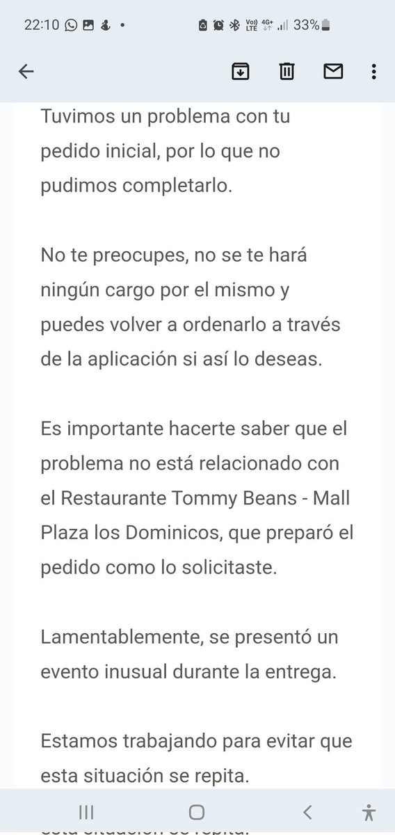 pepocalderon's tweet photo. #UberEats #tommybeans una vez arruina mi pedido despues de 1 hora de espera. https://t.co/a29Pj9A3gb