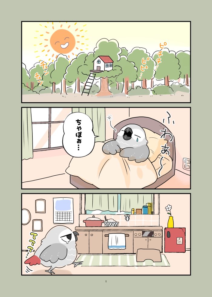 🐥
#ちゃぽにゃん 