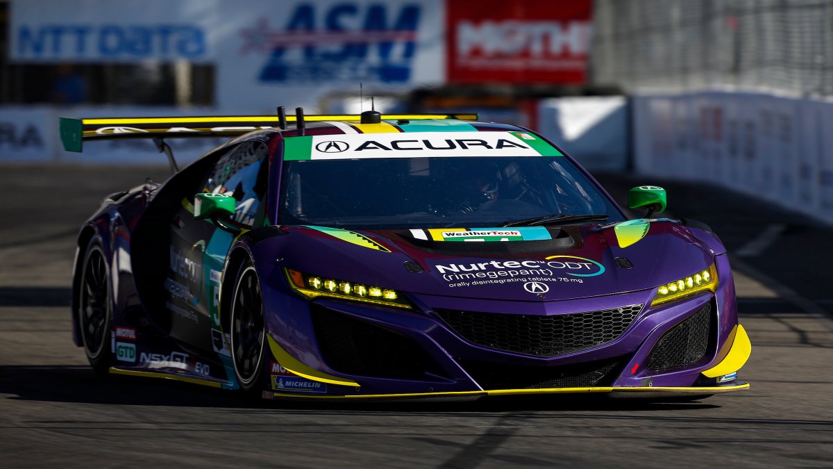 zdravkost's tweet photo. A milestone moment on the streets of Detroit!
On this day in 2022, Aidan Read delivered @RickWareRacing’s first top-5 IMSA qualifying result in GTD with the Acura NSX GT3 Evo 22.
📸: @JASMotorsport https://t.co/ge5iQyqVNO