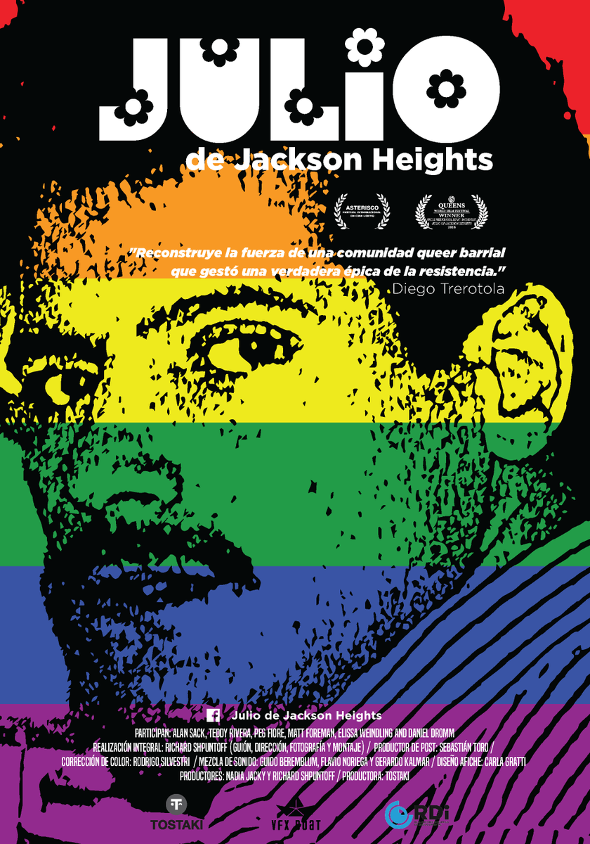 shpunter's tweet photo. Este fin de semana en el marco de 30 años de Queens Pride, el documental Julio of Jackson Heights se puede ver gratis online.
https://t.co/Iw271EmZGD https://t.co/KtbPNfg9YP
