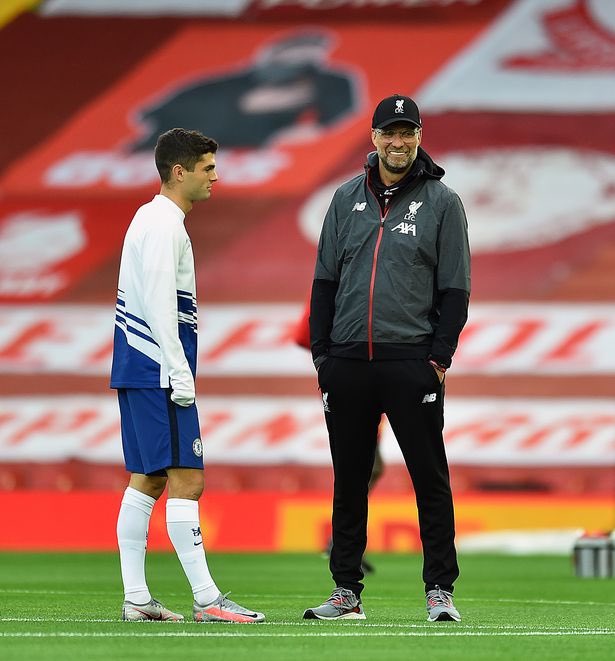 PurelyFootball's tweet photo. Liverpool are looking at Christian Pulisic as a possible replacement for Sadio Mane should he leave the club. [Daily Mail] https://t.co/Re4Cj0sGSx