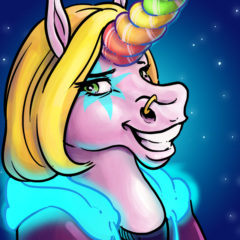 theKVD's tweet photo. We just got Starsonas done for the Crew of Star Forest.  Now instead of "normal" headshots, we're characters in our own world! Incredible work on all of them by own very own @thedustyhiggins. https://t.co/hnwsojNheX