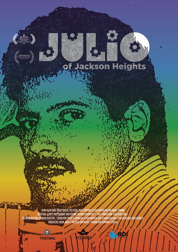 shpunter's tweet photo. In celebration of the 30th Anniversary of Queens Pride I am making the film Julio of Jackson Heights available for free online this weekend.
https://t.co/Zj1NMX2hRu https://t.co/OeCWmtqpRp