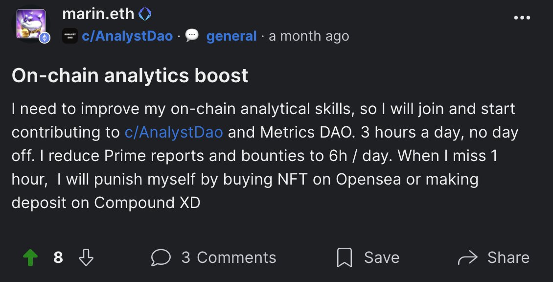 That's one way to motivate yourself to research