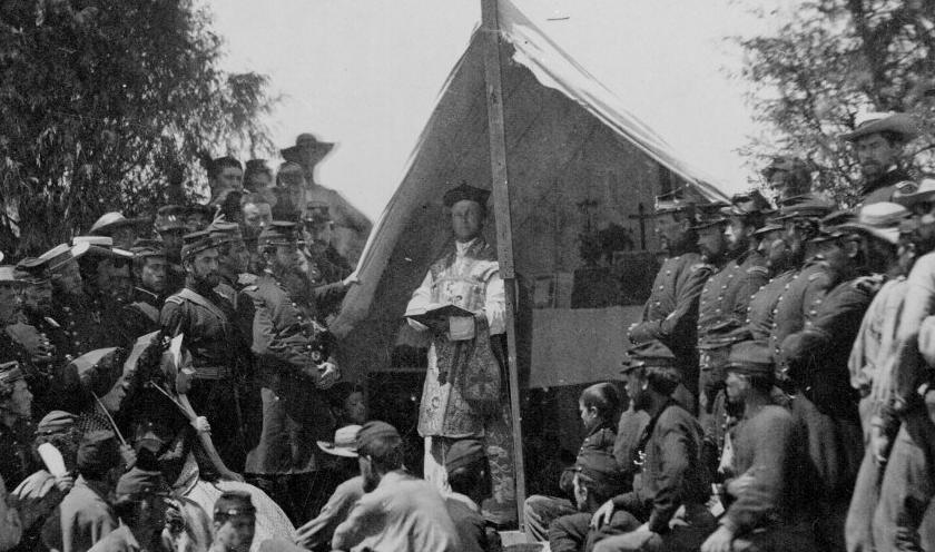 ArmyChaplainRec's tweet photo. As long as armies have existed, military chaplains have served alongside soldiers, providing for their spiritual needs, working to improve morale, and aiding the wounded. 

Not much has changed.  

#Chaplains | #ArmyChaplains | #ReligiousProfessions | #AlwaysReady | #Army247 https://t.co/EOJzFl7AXf