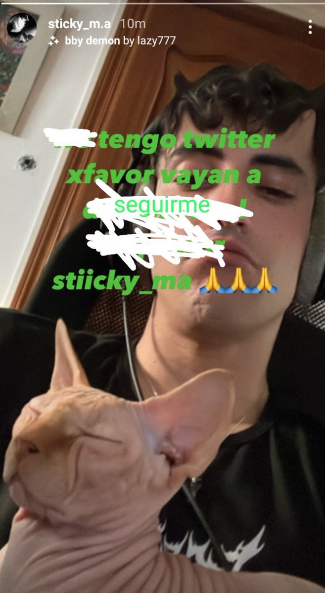 chicos me han hackeado la cuenta de instagram, esta es la verdadera😢