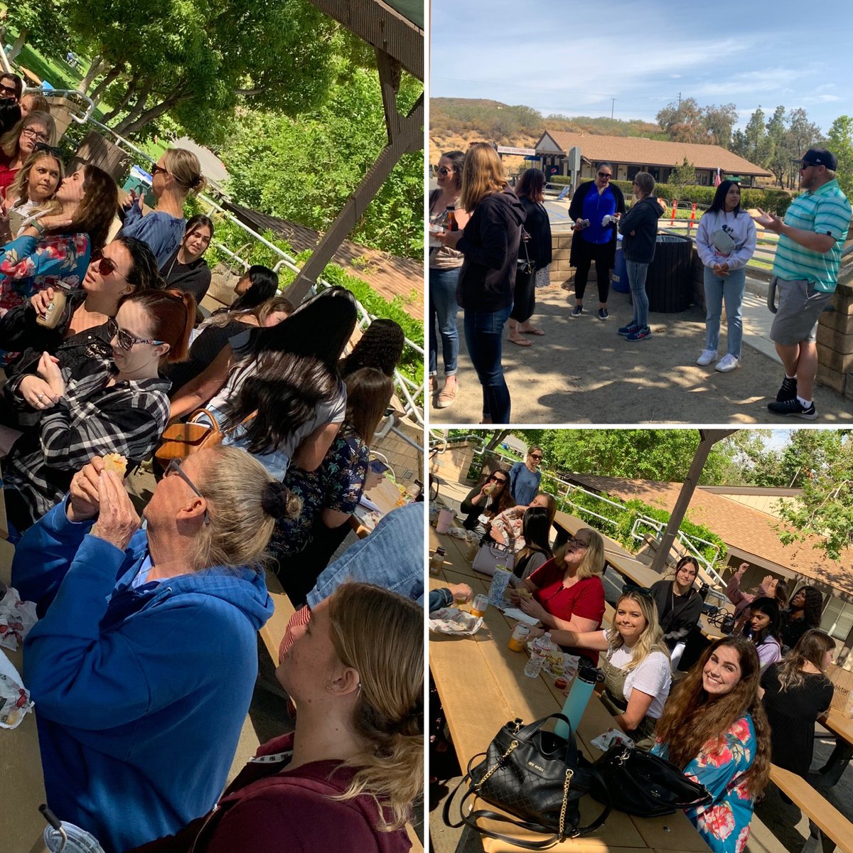 MWilson_Manos's tweet photo. Celebrating ESS Leadership during our Summer Kick Off staff meeting! Dedicated to before and after school engagement.  @PowayUnified @KimberlieRens https://t.co/r5jtVU6sV8