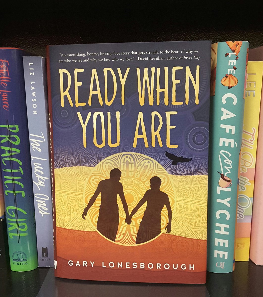Our #YA pick of the day is READY WHEN YOU ARE by <a href="/GLonesborough/">Gary Lonesborough</a>! ☉🌈 This emotionally honest love story about friendship, family and self-acceptance in an indigenous Australian community is a perfect pride read for summer! 💖 
#142bn #barnesandnoble #LGBTQ #ReadWithPride #wndb