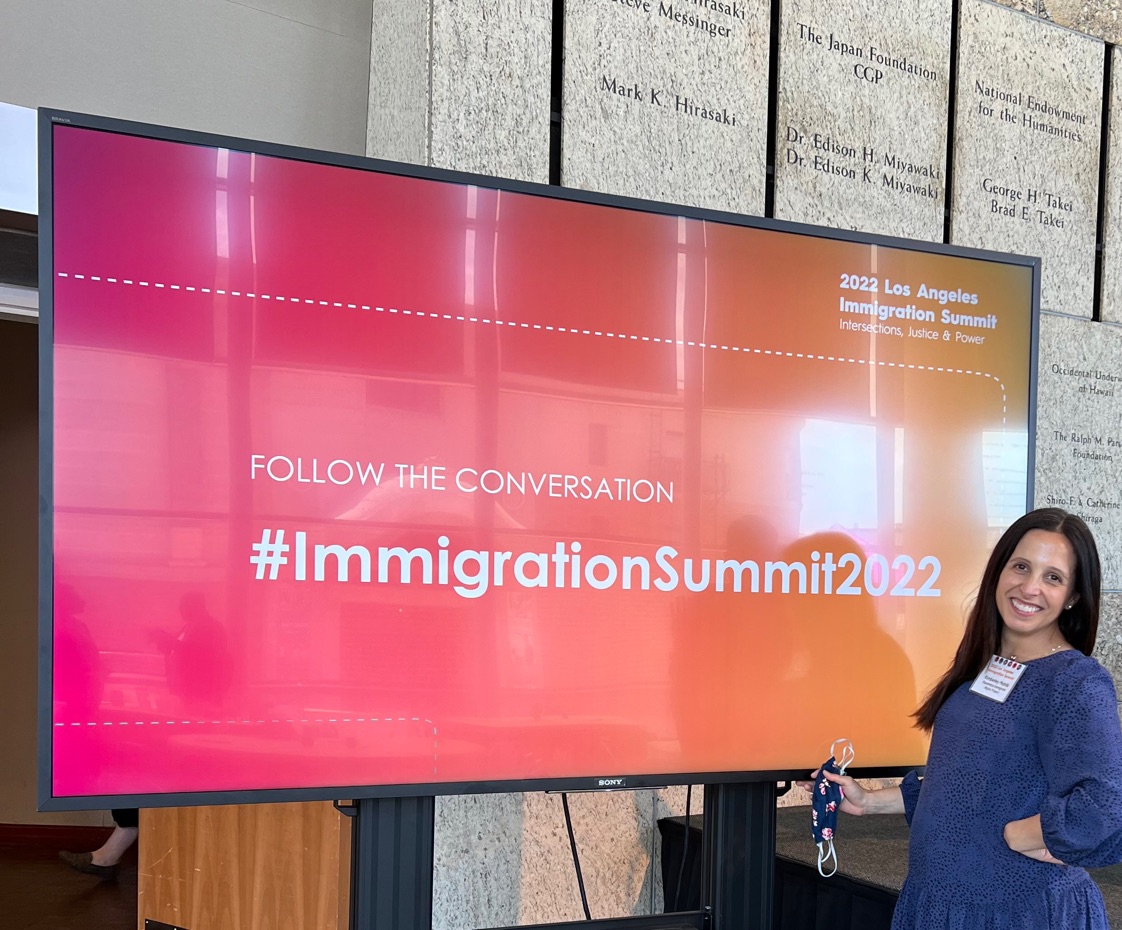 EsperanzaCCLA's tweet photo. Grateful to join the #immigrationsummit2022 this week, to meet with partners, and work together on strategies to welcome, support and uplift immigrants! https://t.co/9dSv7cRQHm