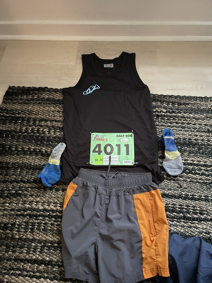 schuette_bill's tweet photo. (Getting) ready for the @GreaterMidland #DowRunWalk tomorrow! 

@AtoZrunning has given me a bit of a break in training after the @bostonmarathon so not sure what my legs will have in store. 

Hopefully 🚪 knocking makes for good cross training 😂 https://t.co/WAVwz8TwSk