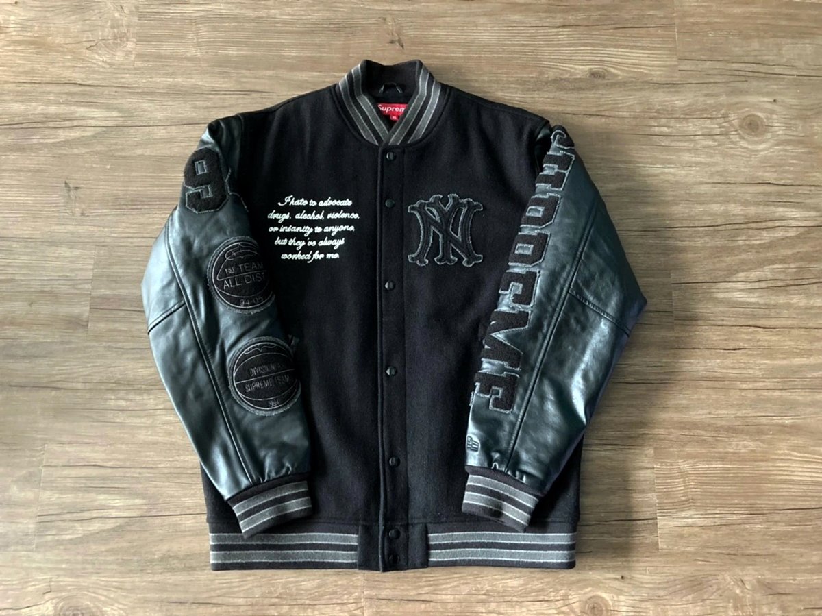 Supreme Hunter S. Thompson Varsity Jacket, 2005