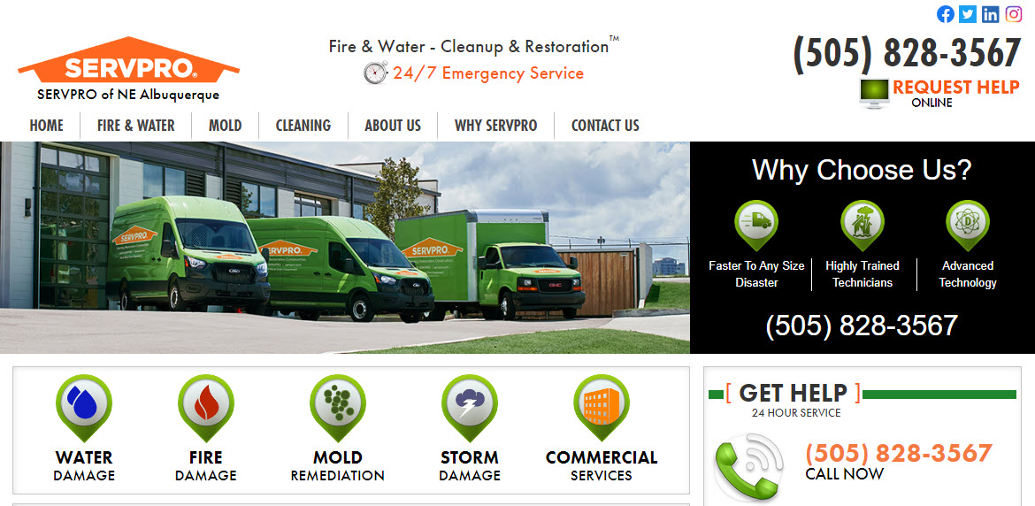 SERVPRO Of NE Albuquerque (@SERVPROOFALBUQ1) / Posts / X