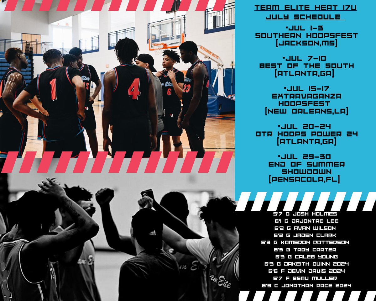 TeamEliteHeat_'s tweet photo. June is here, meaning AAU is on a pause. Although, July will be here before we know it 🔥 https://t.co/6gRuERor2Q