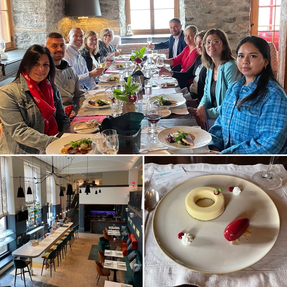 Marc_Roy_AC's tweet photo. Merci à toute l’équipe de @aubsaintantoine pour votre hospitalité et délicieux lunch! #BonjourQuebec #Travel #AirCanada #YQB #LuxuryTravel @Quebeccite https://t.co/MFOHgPiiYZ