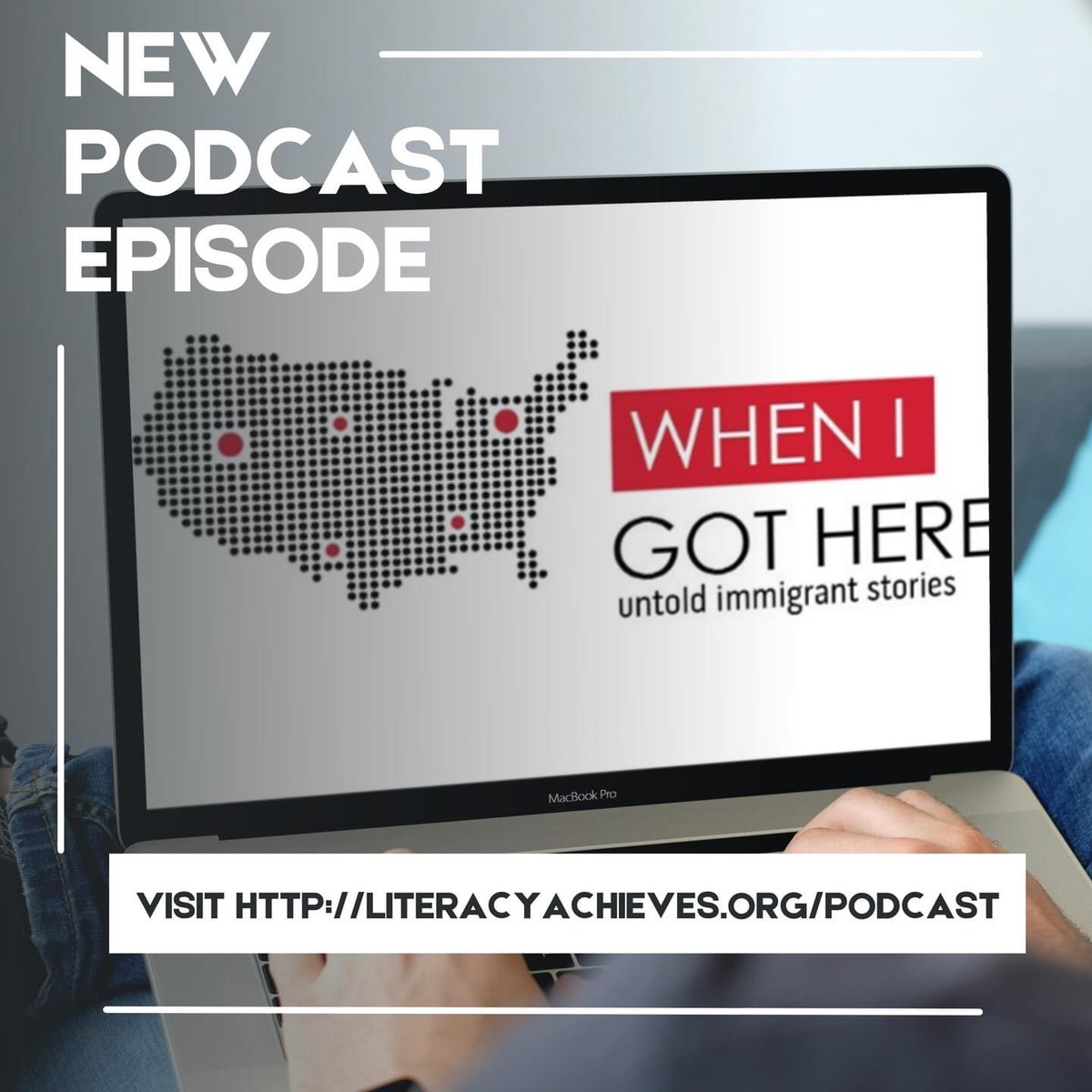 LiteracyAchieve's tweet photo. The second episode of our new podcast is available! This month features Ruth Villalonga, a young woman journalist who fled economic hardship, social chaos, and terror in Venezuela to make a new life for herself and a new family in Texas. Listen here: https://t.co/IWpxF1ksdJ https://t.co/ZNPkxBjNu4