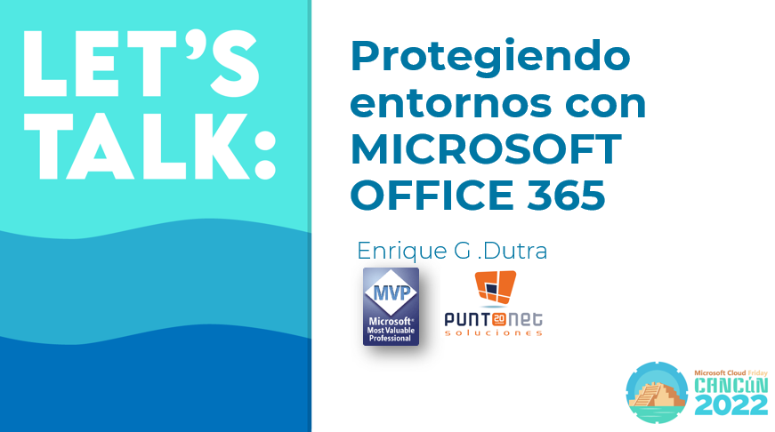 egdutra's tweet photo. Beautiful session at @MSCloudCancun sharing experience and knowledge on how to protect environments with #msoffice365 (Spanish session). Thanks for the time and space #MSCloudCancun. @msftsecurity #mvpbuzz #cybersecurity @JaydithBV via @puntonetsol https://t.co/iRNNwH3Ydp