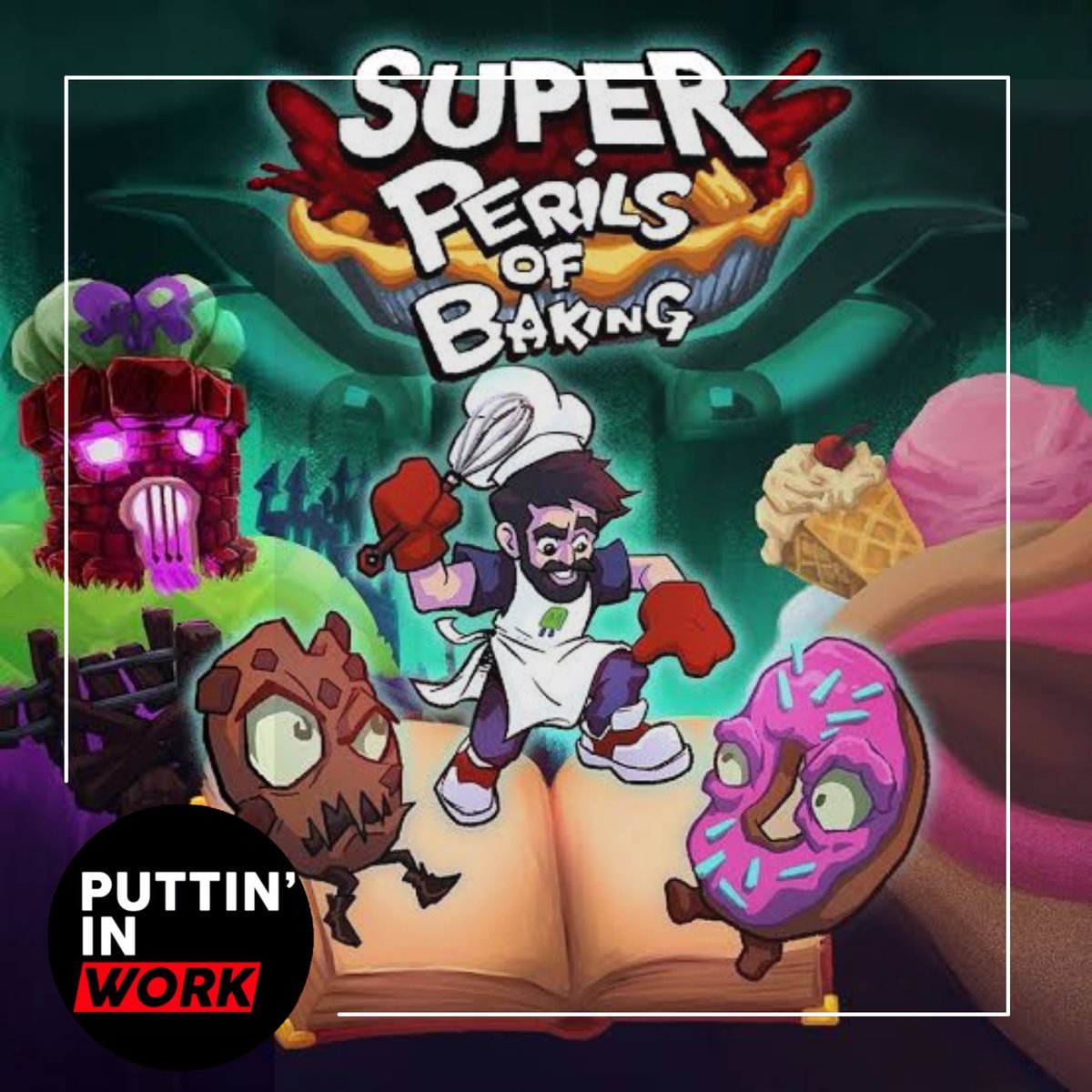 JonoHimself's tweet image. 🚨Puttin’ In Work is back🚨

I had a blast getting back in the interview chair to chat with 2D animator @LachlanPini about working on TMNT, Marvel’s What If…?, his transition to game dev, and his pivotal role in bringing Super Perils of Baking to life. 

link.chtbl.com/piw