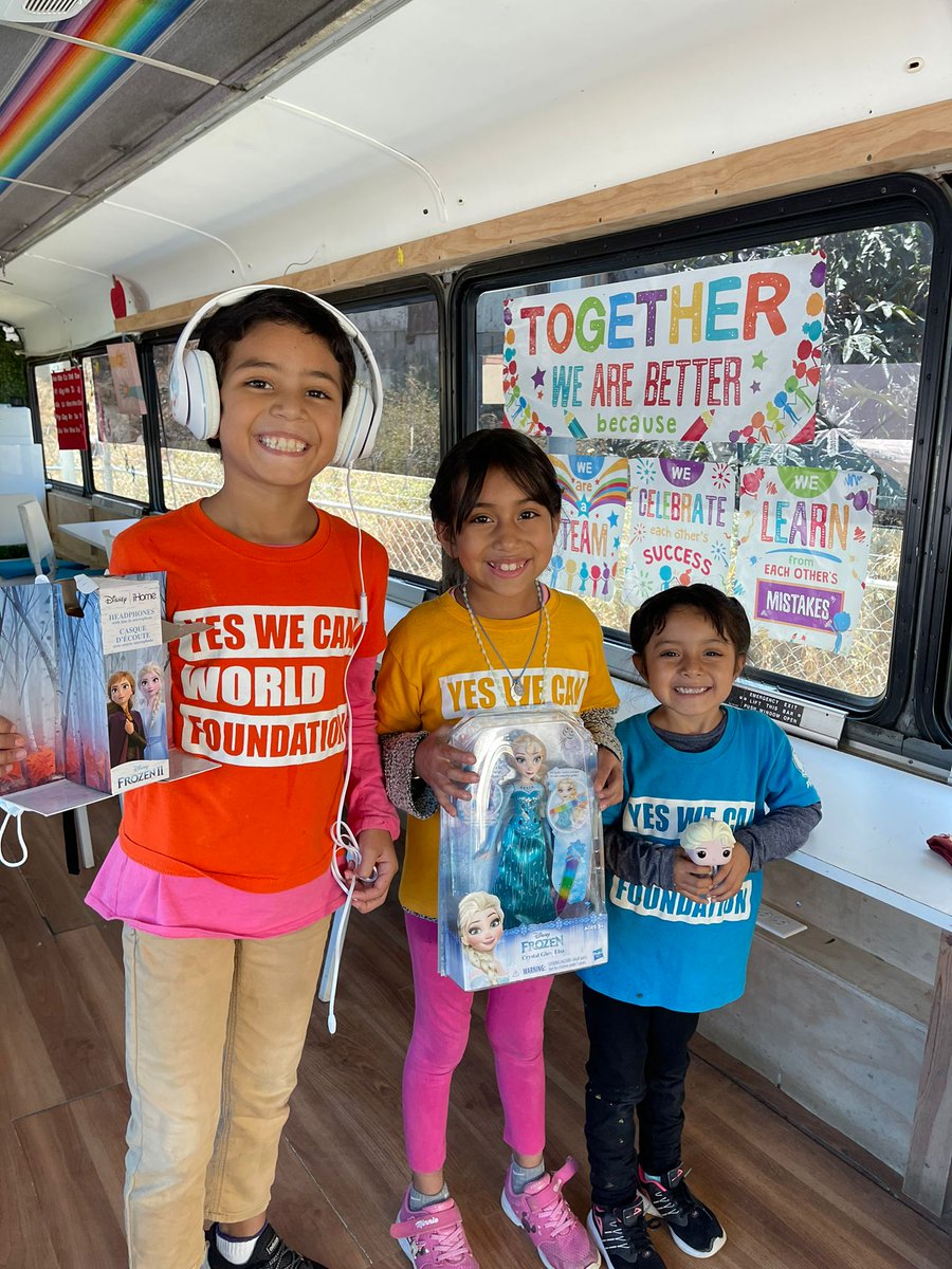 idinamenzel's tweet photo. Spent a day at the border w/ my incredible friend Elsa Collins &amp; her team @ #ThisIsAboutHumanity. Visited LGBTQ+ asylum-seekers &amp; listened to their stories. Had the privilege to distribute hygiene products &amp; school supplies @YesWeCanWF mobile school bus. Thank you for all you do! https://t.co/oe1buI62xY