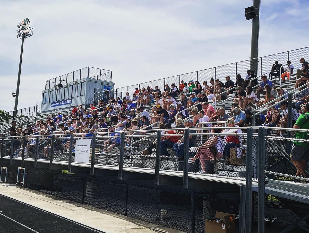 GSA_FCA's tweet photo. We are thankful to be a part of the Sertoma Grin Iron Classic HS Football All-Star game each year.

During the FCA Pre-game luncheon @Evangel_FB player @anttman27 shared his story of how the impact of God’s grace on his life. https://t.co/gLYkpCAlwi