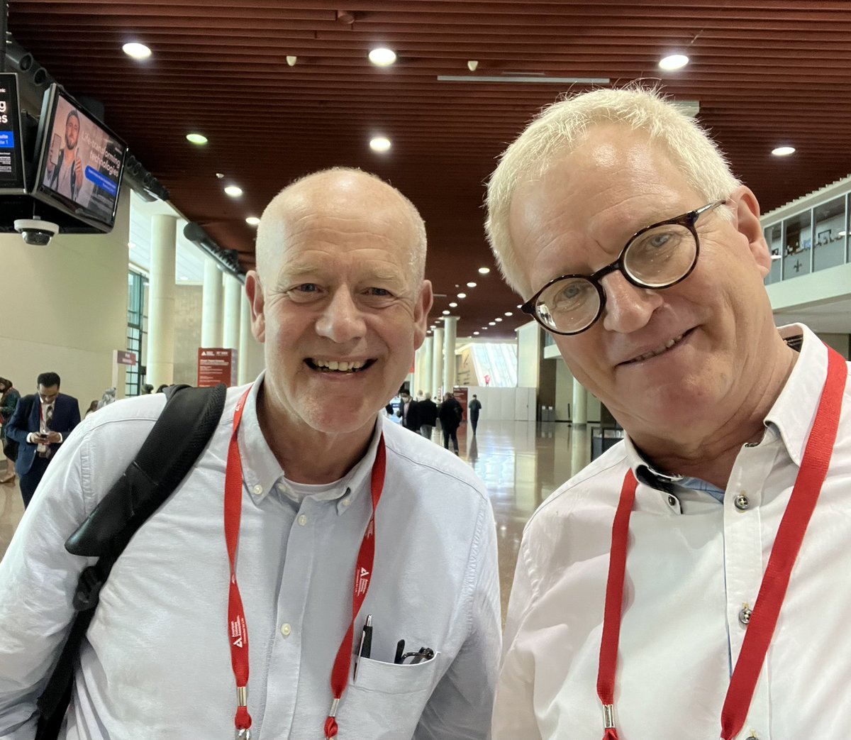 NielsEjskjaer's tweet image. Great meeting prof Frank Snoek at #ADA2022 - met last #ADA2019 - then and now heavily into discussing #PersonCentred #DiabetesCare and #ValueBasedHealthcare -It is all about individual treatment, taking PWD needs and wishes into account.
@AmDiabetesAssn #SDCN #StenoNord @Reg_Nord