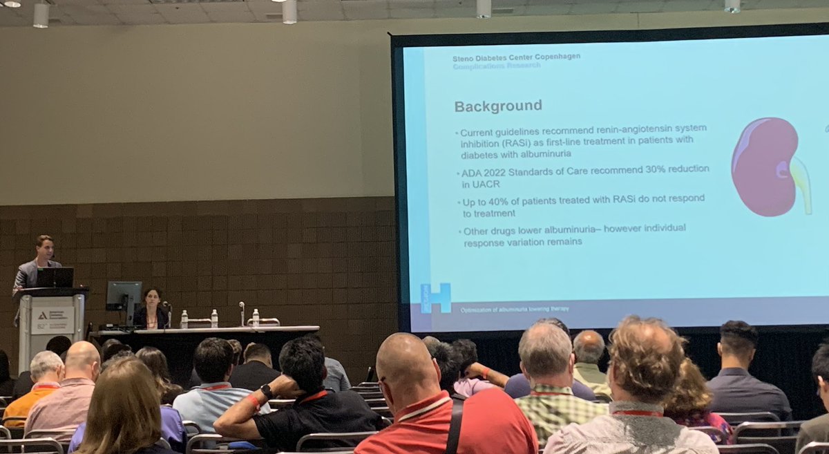 Kristine Færch (@kristine_faerch) on Twitter photo <a href="/CurovicViktor/">Viktor Rotbain Curovic</a> giving a great presentation on optimization of albuminuria lowering treatment in type 1 and type 2 diabetes
#personalizedtherapy #therapyresistance #ADA2022
#NewOrleans
<a href="/Stenodiabetes/">Steno Diabetes Center Copenhagen</a> <a href="/CurovicViktor/">Viktor Rotbain Curovic</a> giving a great presentation on optimization of albuminuria lowering treatment in type 1 and type 2 diabetes
#personalizedtherapy #therapyresistance #ADA2022
#NewOrleans
<a href="/Stenodiabetes/">Steno Diabetes Center Copenhagen</a>