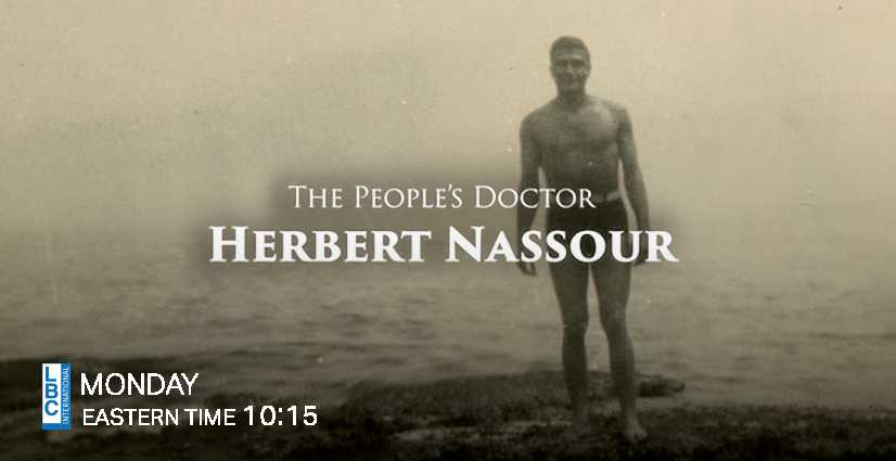 LBCILebanon's tweet photo. Watch "The people's Doctor" about the Lebanese-American Doctor Herbert Nassour on Monday at 10:15 Eastern time (US) on #LBCI 
@KhayrallahNCSU https://t.co/p4mQSowNsp