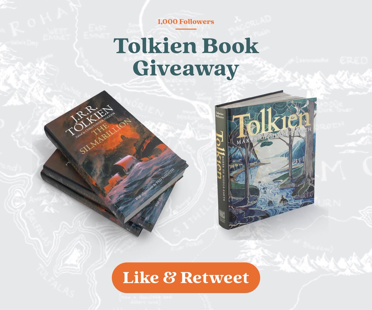TolkienWonder's tweet photo. When I get to 1,000 followers I am going to buy a random follower who likes &amp; retweets these giveaway posts one of my favorite #Tolkien books:

The winner can choose between:
"The Silmarillion" (Ted Nasmith)
"Tolkien: Maker of Middle Earth"

#LOTR #Books #Giveaway https://t.co/QjY44JBaWN