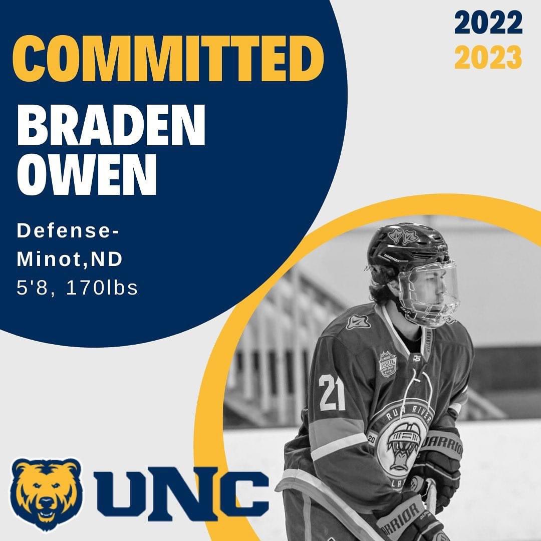 chicagowen's tweet photo. So proud of this guy!!! Looking forward to watching Bear Hockey!!!! @HockeyUNC https://t.co/0FizcBAdqq