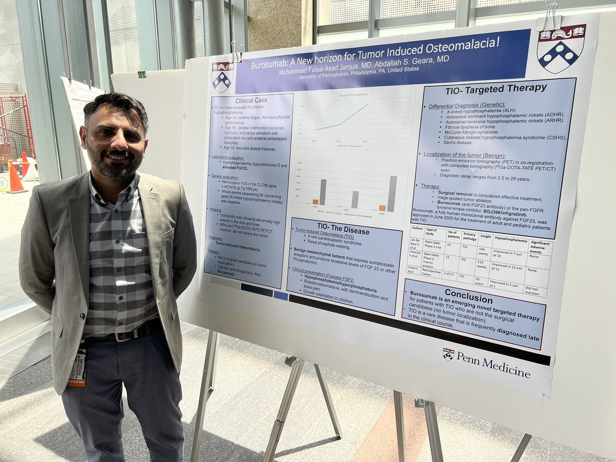faisal_janjua's tweet photo. Thank you @PennKidney for providing me the opportunity to present the posters on the renal research day @PennMedicine. Special thanks to @AmandaLeonberg, and, Dr. Geara for their continuous mentoring. https://t.co/9NUx93Wb0L