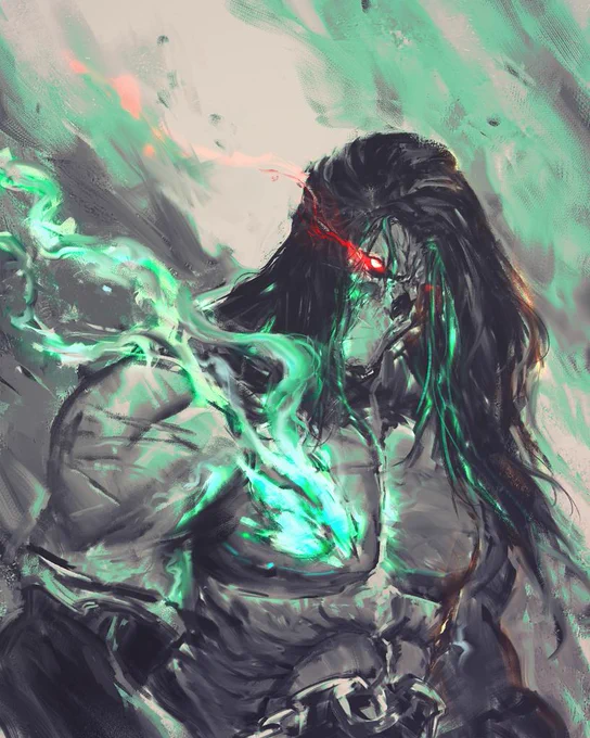 Fan art | Darksiders II - Death

Artist: @shimhaq 