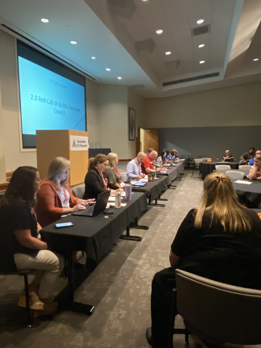 ALATA_Inc's tweet photo. 2022 Town Hall and Business Meeting
#ALATACSMM22 #townhall #csmm #membersmeeting https://t.co/EQdPx55556