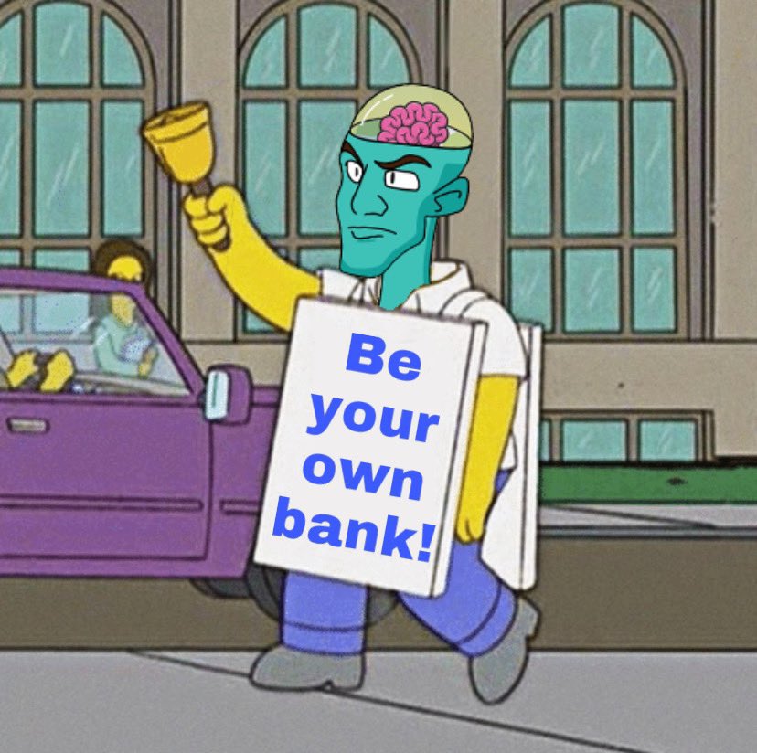 bbyron's tweet photo. In a world where you can be anything..
#BeYourOwnBank💙 https://t.co/XSBboVe8M1