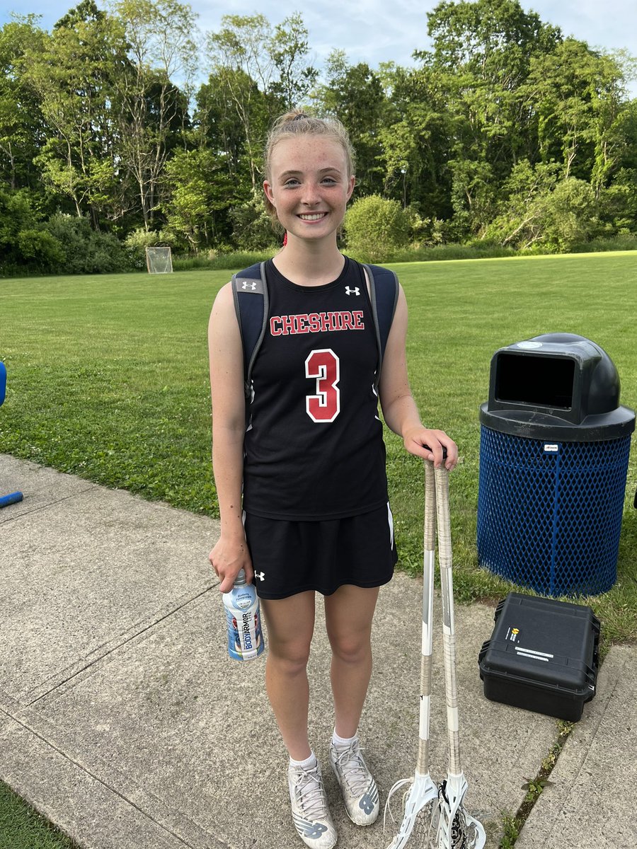 glederernews's tweet photo. Cheshire girls’ lacrosse
*Hannah Merritt (4 goals)
*Leah Black, Lauren Samela (goals)
*Ava Matikowski, Tori Santi (assists)
*Audrey Bronson (6 saves)
#ctglax https://t.co/0V89fRYFxI
