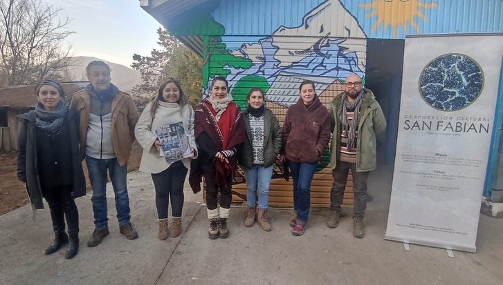 culturas_nuble's tweet photo. 📍Recorriendo de norte a sur nuestra región de #Ñuble, la seremi Scarlet Hidalgo Jara se reunió con los alcaldes de #SanFabián 🏔 Claudio Almuna y #Yungay 🪵🐑Rafael Cifuentes. 
📌 Las autoridades pudieron proyectar el desarrollo cultural de sus comunas. https://t.co/eQ4gHyebWj
