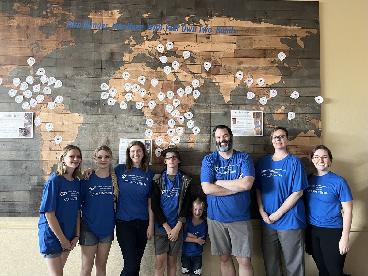 This month our team spent an evening volunteering at Feed My Starving Children, an organization that packs meals for children and families in need. The volunteer group packed over 21,000 meals-- enough to feed 59 kids for a full year!  fmsc.org