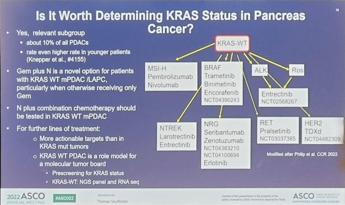 Federico_Esteso's tweet photo. molecular subgroups are coming in pancreatic  cancer. Dr. Seufferlein. #ASCO22 @aaoncoclinica @OncoAlert @ASCO https://t.co/kPzuObdPOB