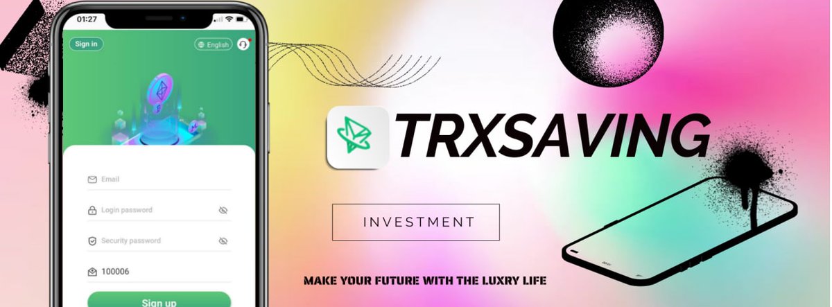 Daily Earn Trx Saving 🎉🎉🎉
Best TRX SAVING ✔️✔️✔️

👉trxsaving.com/share?code=100…

🌐OFFICIAL WEBSITE : trxsavings.com