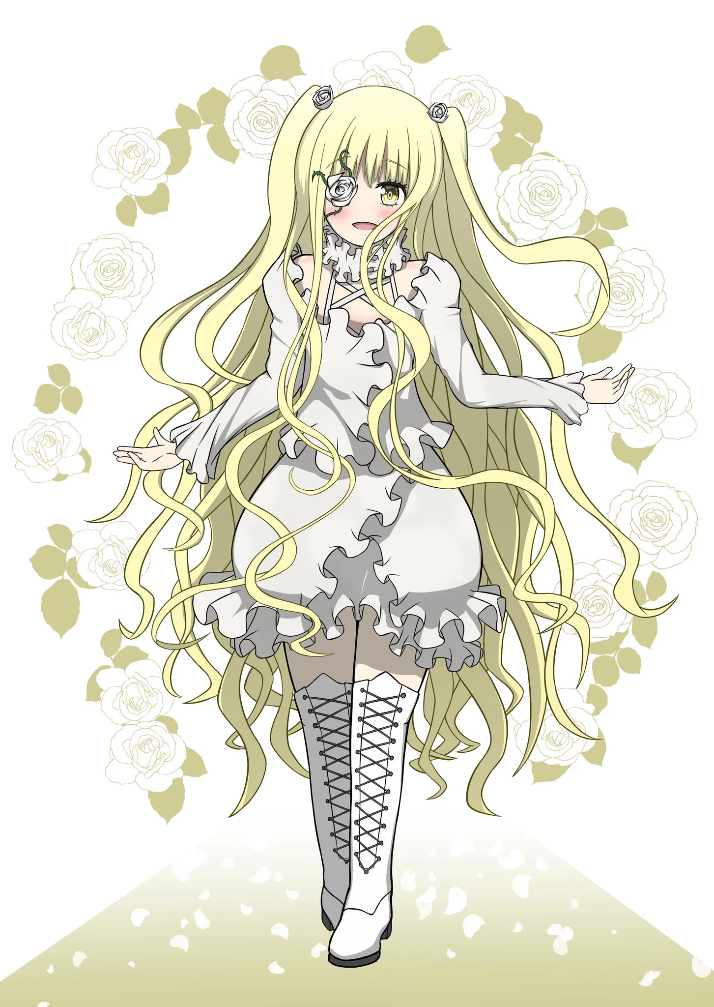 希少　ローゼンメイデン 薔薇乙女お茶会セット 原画コースター　雪華綺晶　未使用 Shiki on X: 